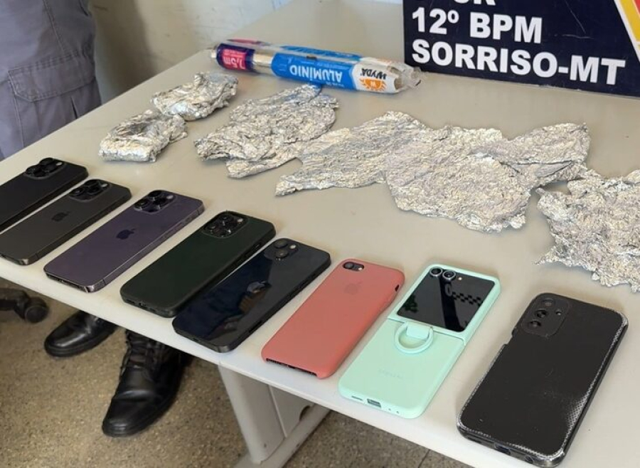 Quadrilha é desmantelada com celulares furtados durante a Exporriso
