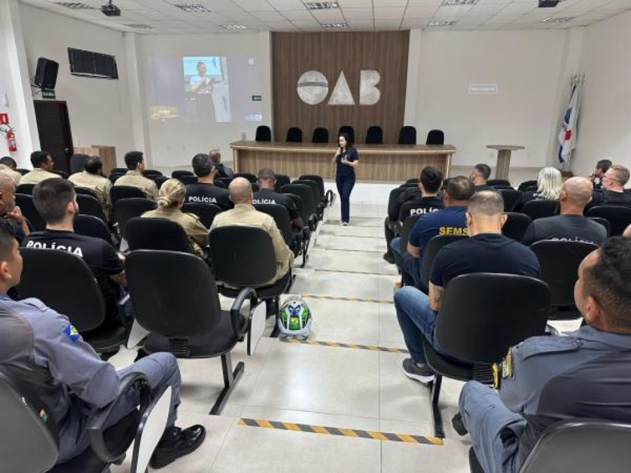 Forças de segurança de Sorriso participam de instrução da Operação Lei Seca