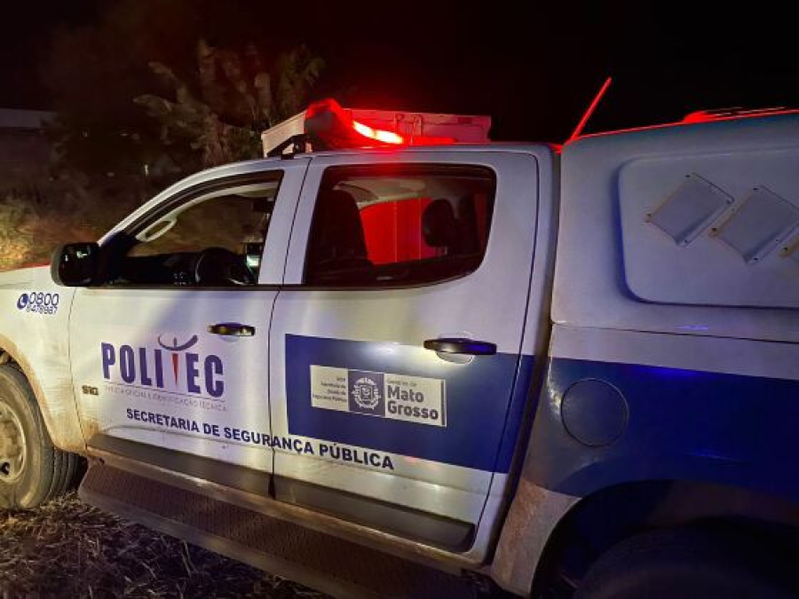 Pai é morto a tiros dentro de casa em Torixoréu na frente dos filhos pequenos