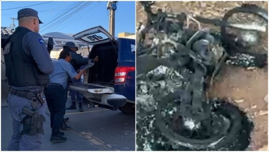 Homem mata idoso em tentativa de roubo e incendeia moto da vítima em Indianópolis/MT