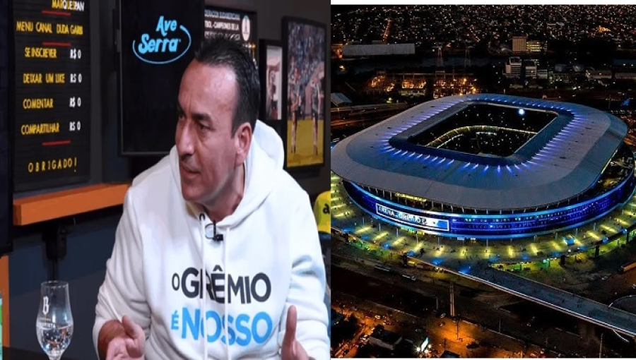 Pré- candidato à presidência do Grêmio Marcelo Marques anuncia compra da gestão da Arena